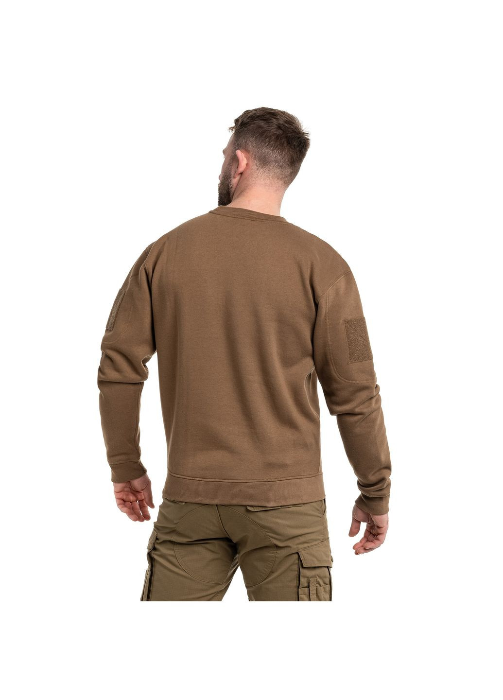 Світшот Sturm Tactical Sweatshirt Round Neck DARK COYOTE Mil-Tec (334830912)