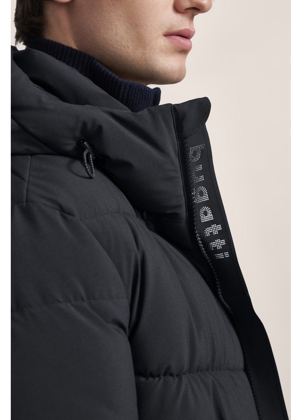 Синяя демисезонная мужская куртка синий Bugatti