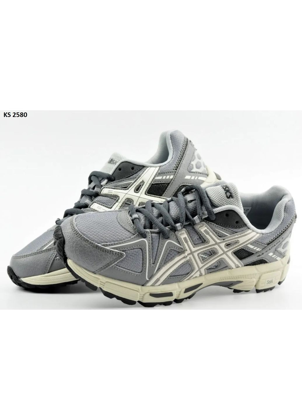 Сірі Осінні кросівки чоловічі asics gel-kahana 8 gray асікс гель кахано No Brand