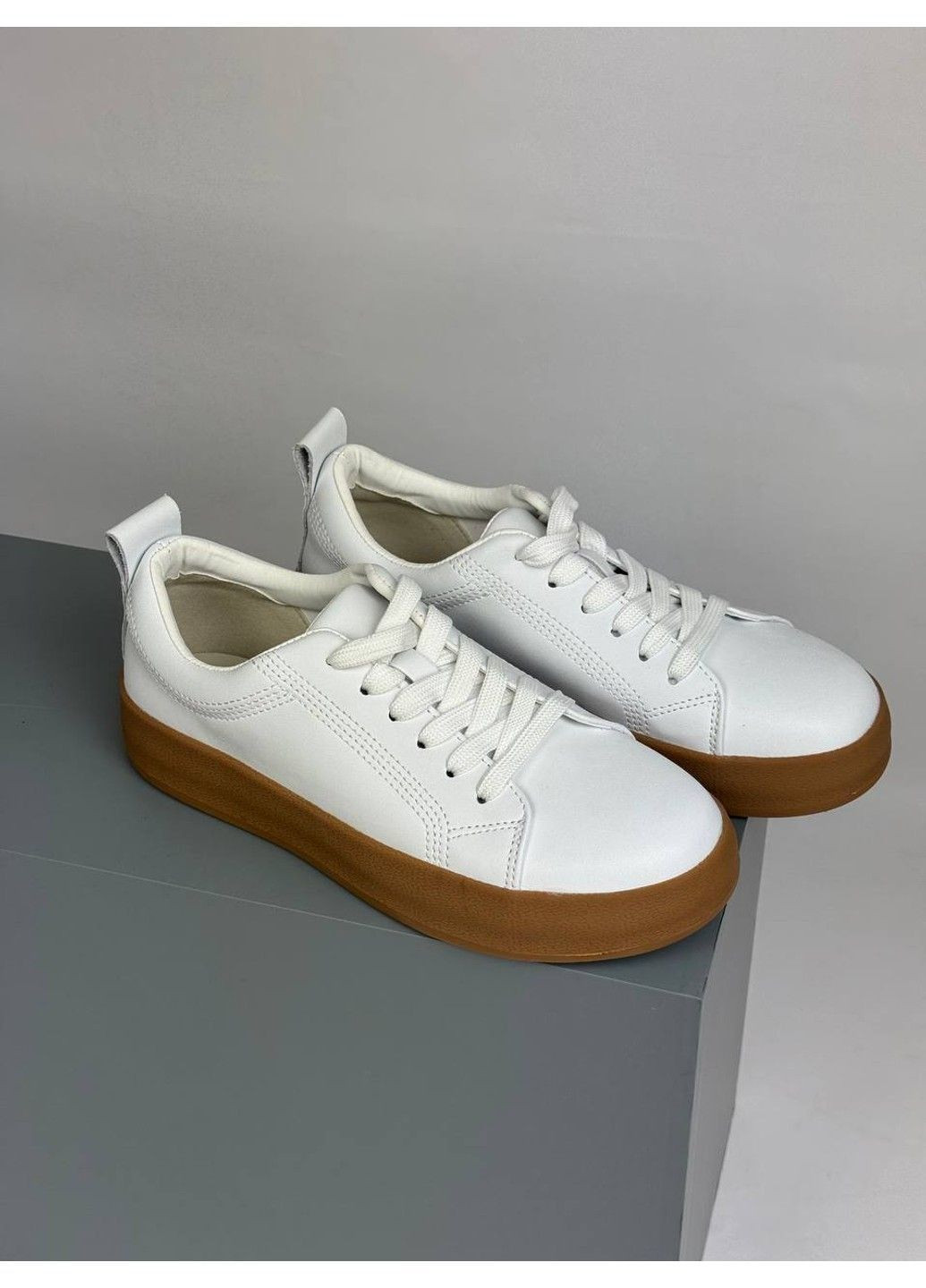 459 Кеди Шкіряні Білі KDSL білі демісезони (367960256)