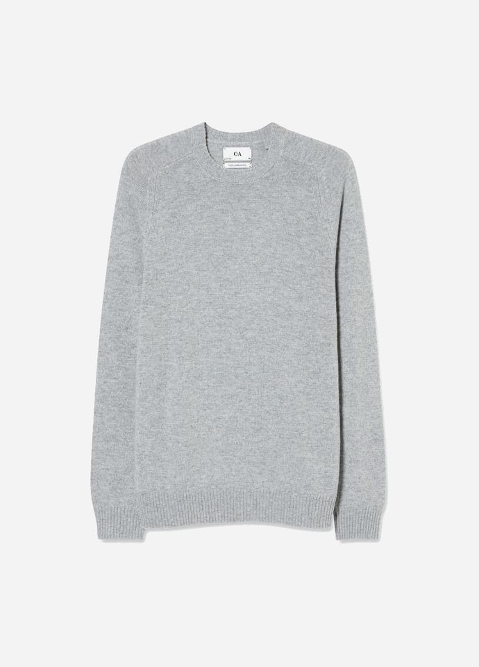 Сірий демісезонний светр з вовни C&A