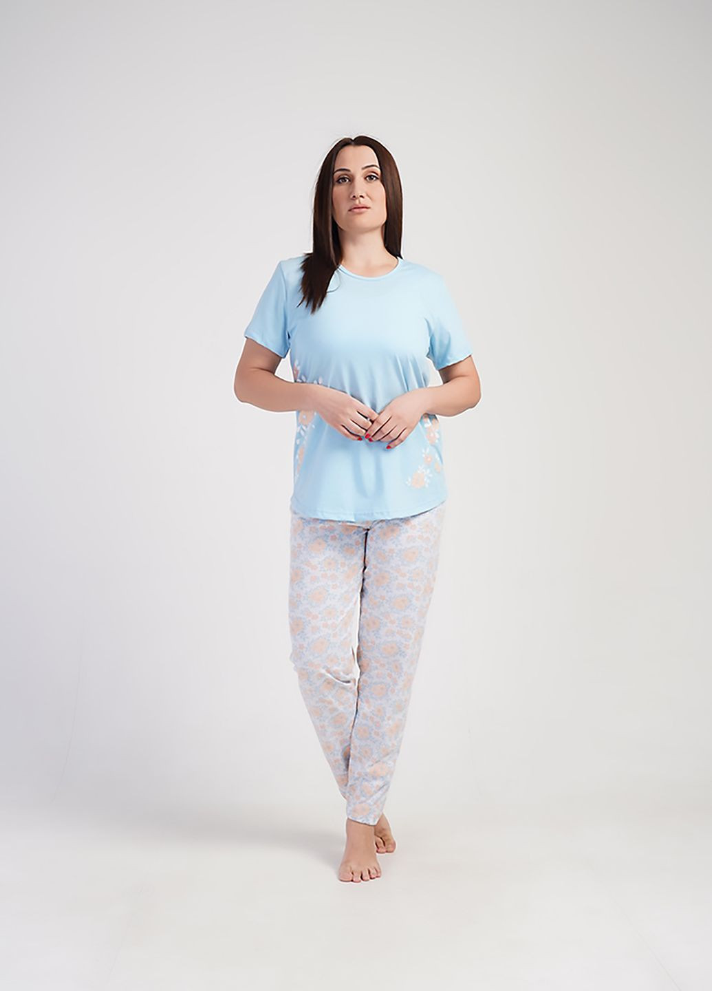 Синя всесезон піжама Vienetta