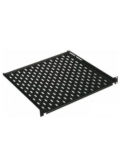 Полка 19" (DP-PT-650-H) Conteg 1U глуб. 650 мм. RAL9005 (390001779)