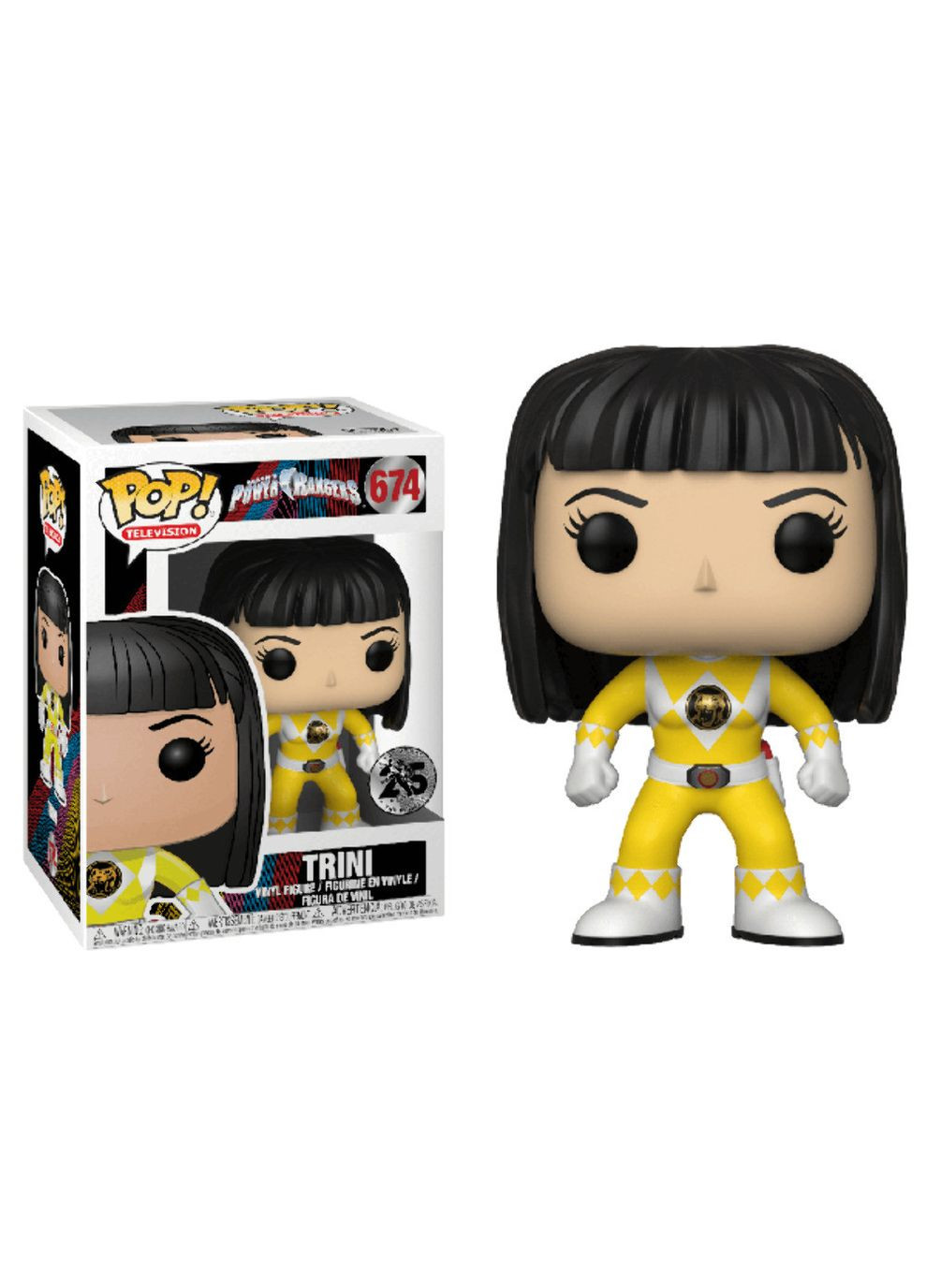 Фігурка Pop Фанко Поп Тріні Кван рейнджер Могутні рейнджери Power Rangers 10см Movies PR Т674 Funko (317260260)