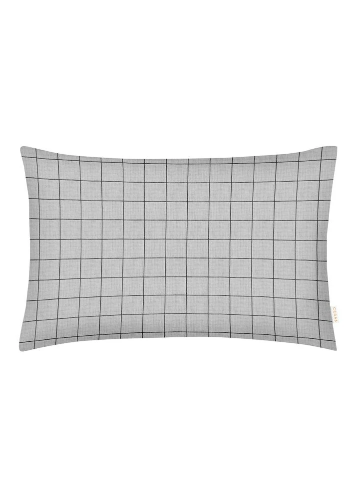 Двоспальна постільна білизна з простирадлом на резинці GREY GEOMETRY CS3 (4822052140987) Cosas (392823635)
