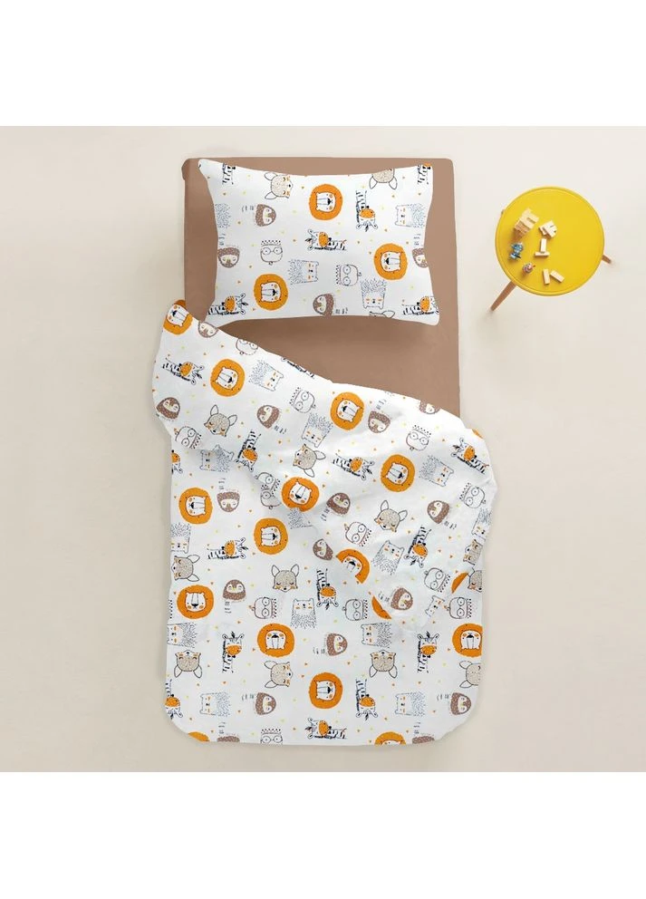 Детское постельное белье в кроватку LEO & GIRAFFE CS1 (4822052090367) Cosas (392567700)