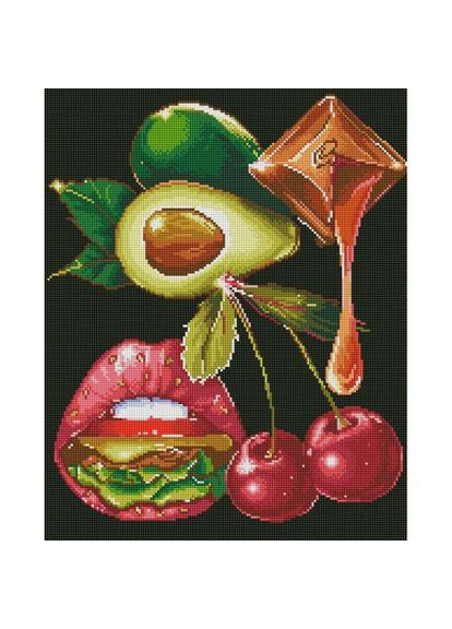 Алмазная мозаика "Гастрономическое удовольствие" ★★★ Brushme (361419653)