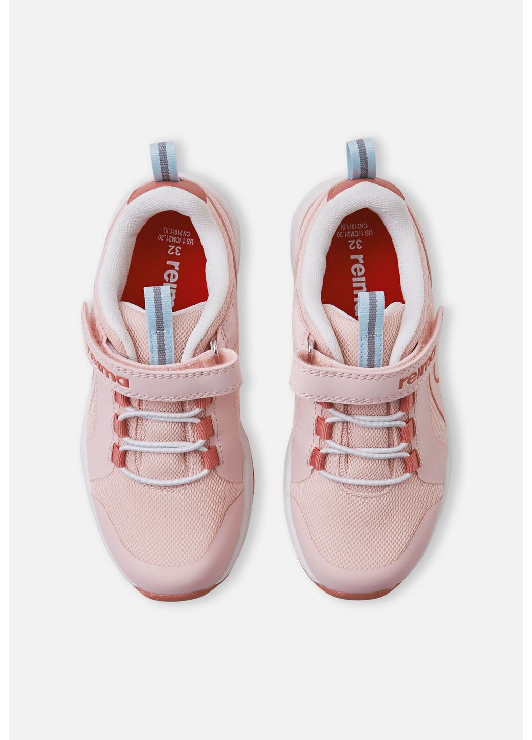 Светло-розовые демисезонные кроссовки reimatec Reima Enkka