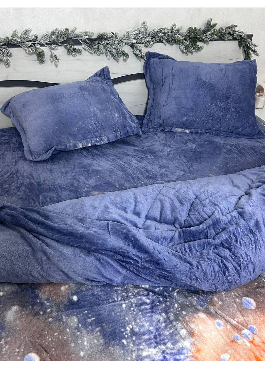 Новогоднее теплое постельное белье евро Vishnya (370368274)