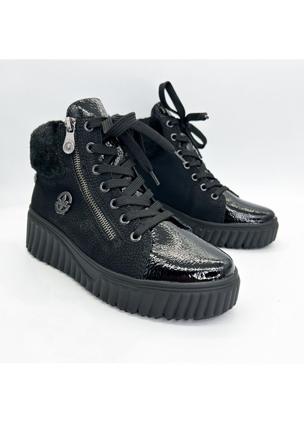 Черевики (р) Екошкіра 0-1-1-N-2505-00 Rieker (328835729)