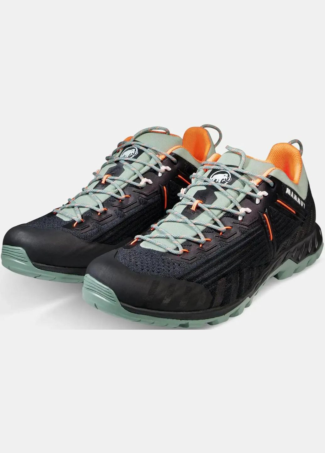 Кроссовки Alnasca Knit III Low M Black-jade Mammut (341540643)