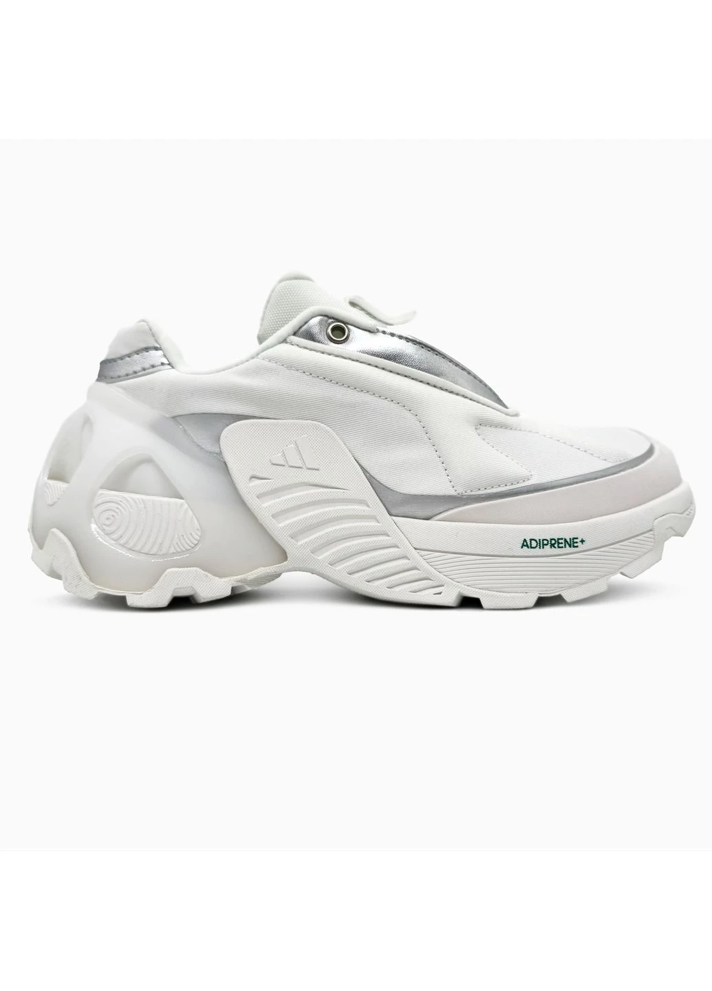 КРОССОВКИ ЖЕНСКИЕ ADIDAS EDGE RUNNER WHITE/SILVER АДИДАС ЕДЖ РАННЕР БЕЛЫЕ No Brand белые демисезоны (391955164)