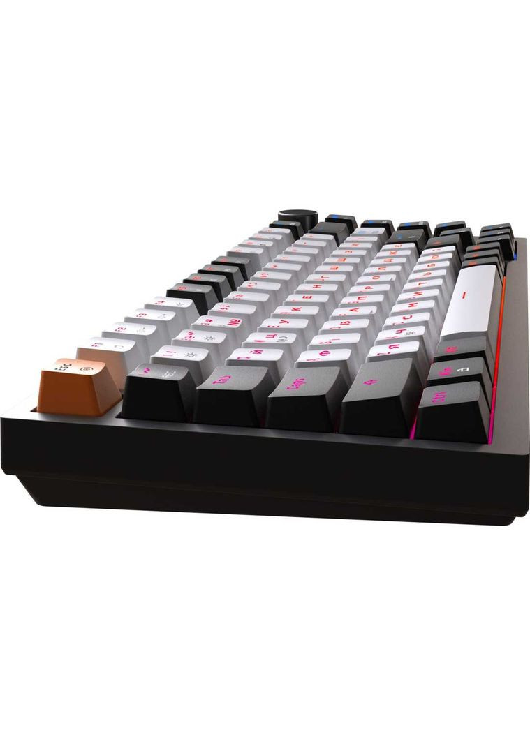 Клавіатура MK160B Red з Hot-Swap RGB Black GAMEPRO (336957651)