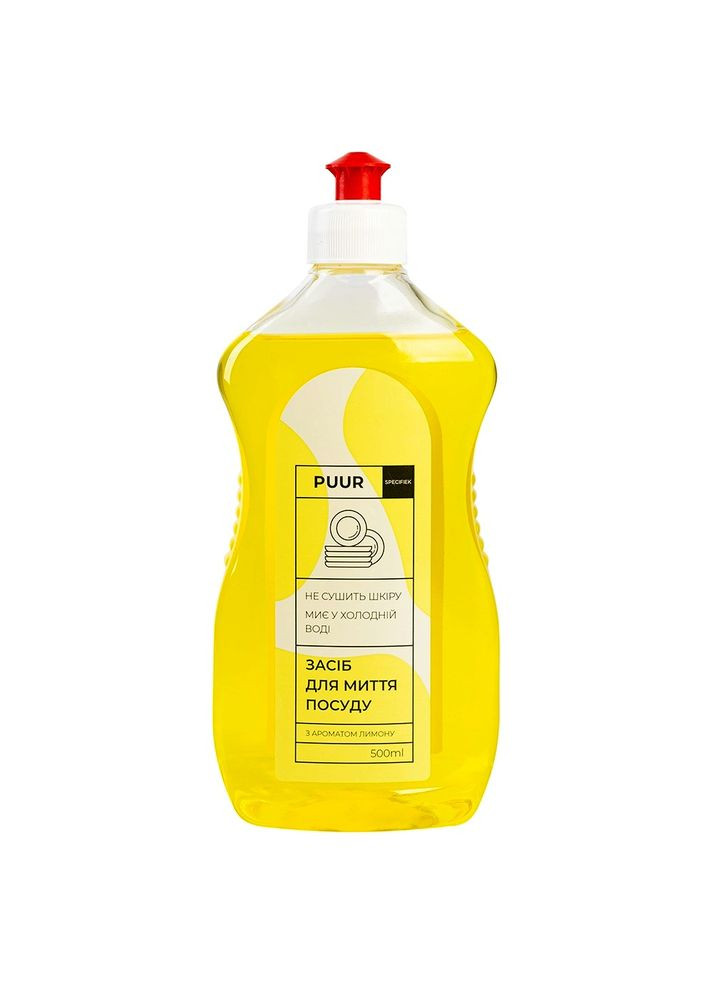 Засіб для миття посуду Лимон 500 мл (Україна) Puur Specifiek (298688840)