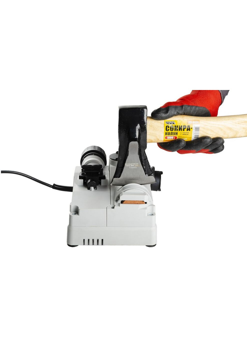 Пристрій багатофункціональний заточний для ножів та свердл 150 Вт 220-240 V/50 Hz. White (ТСУ150) Mastertool (340908697)