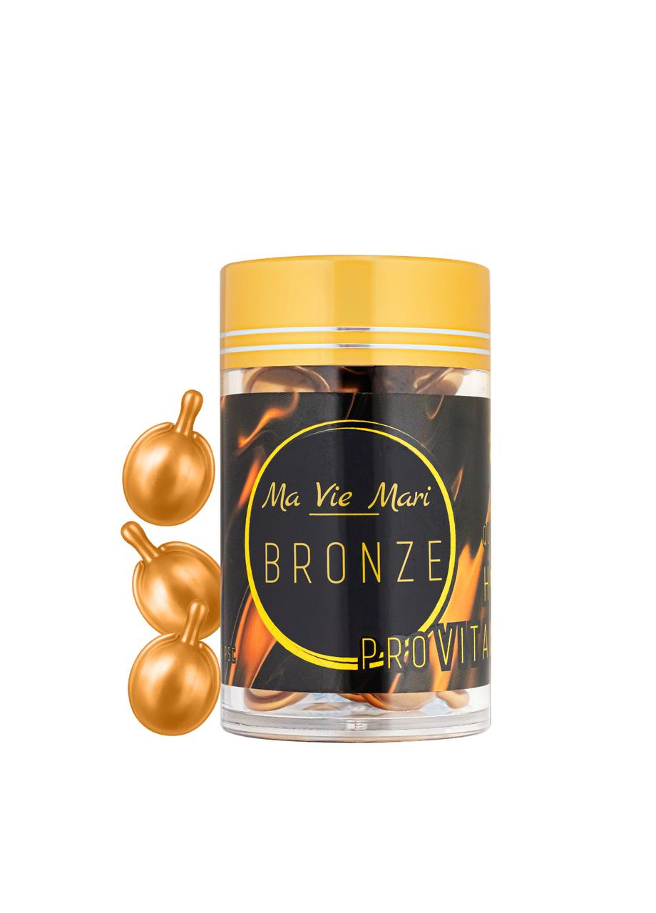Капсулы против выпадения волос ProVitamin Bronze бронзовые, 30 капсул (MVM3649) Ma Vie Mari (355313094)