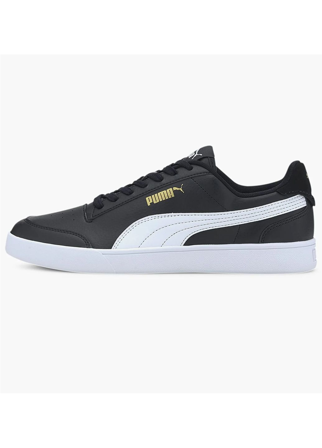 Чорні кросівки чоловічі shuffle black 309668-04 Puma