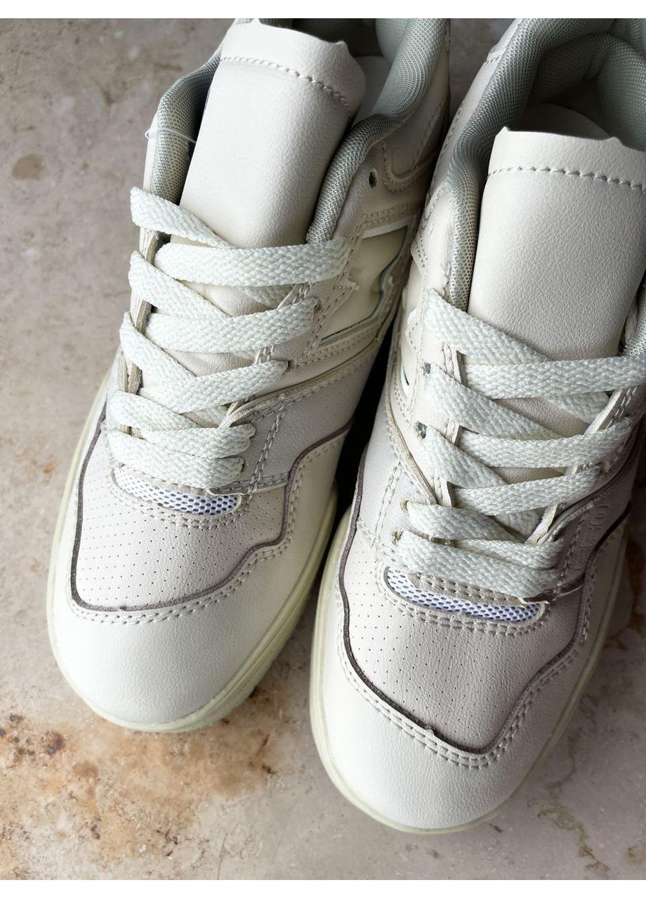 КРОСІВКИ ЖІНОЧІ NEW BALANCE 550 AURALEE WHITE НЬЮ БЕЛАНС 550 No Brand білі демісезони (368855847)