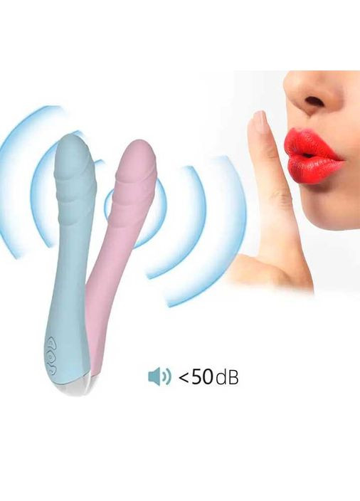 Вибратор Silver Fox для стимуляции точки G USB - Розовый – Вибраторы No Brand (370611953)