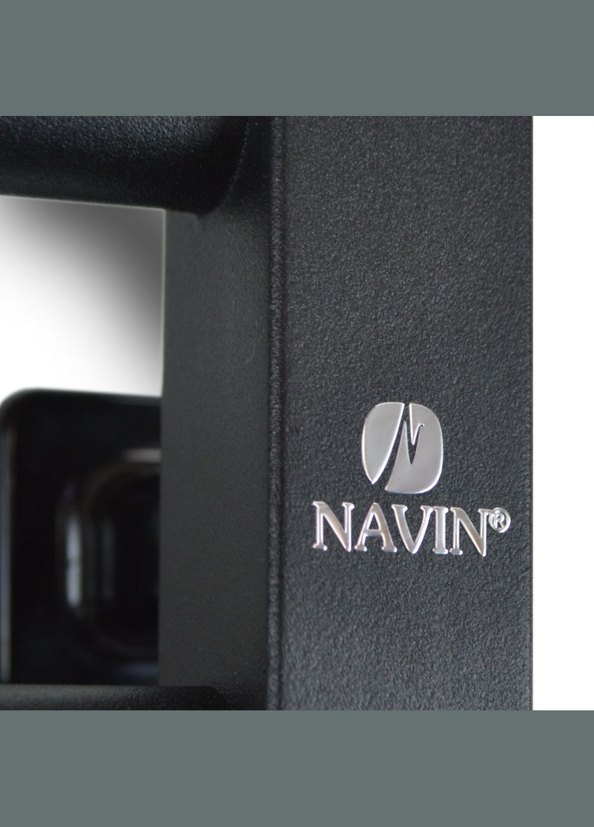 Полотенцесушитель Классик Квадро 500х800 Sensor правый с таймером, чёрный муар 12216053-5080 Navin (266903475)