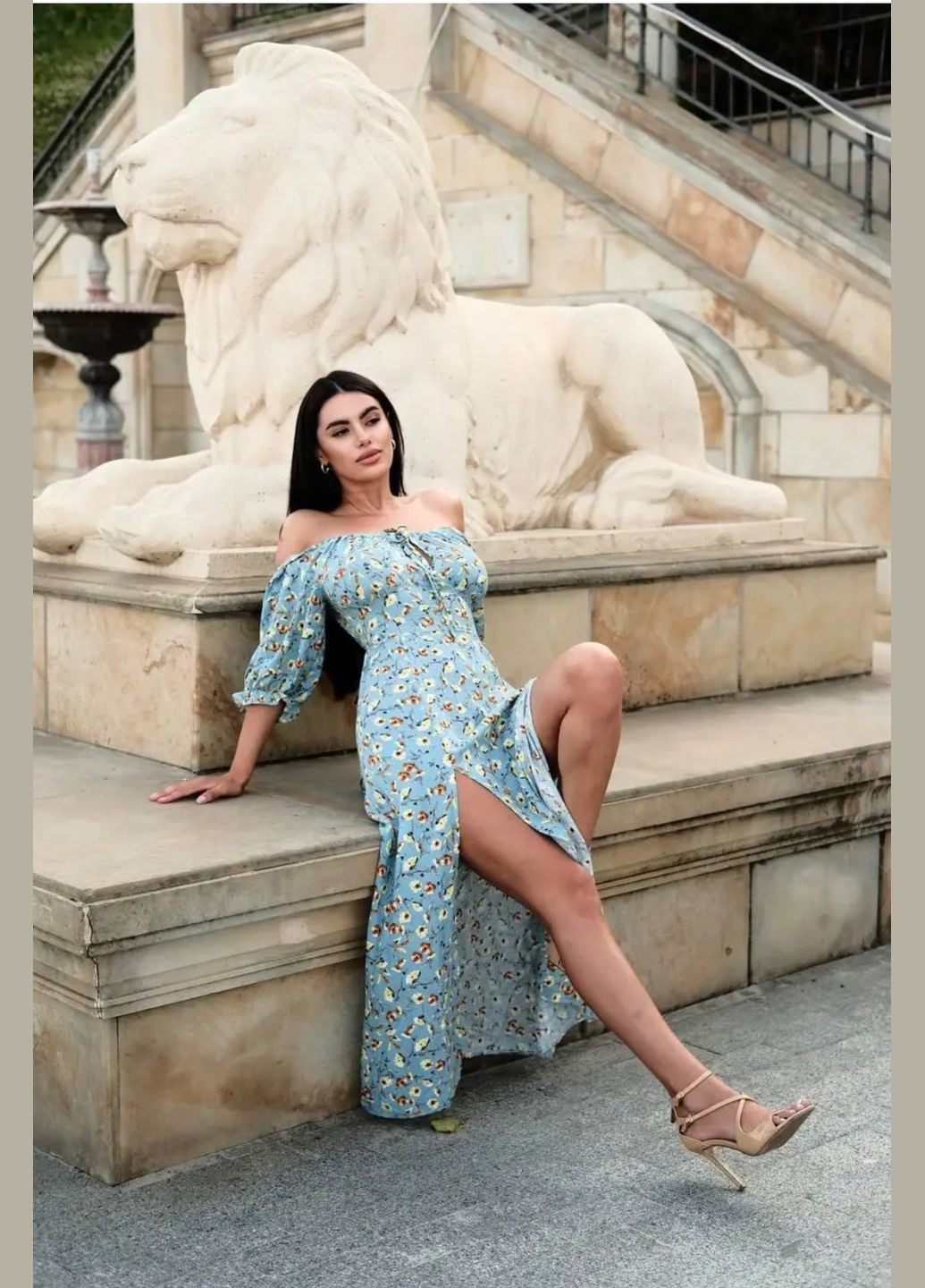 Голубое платье Anastasimo