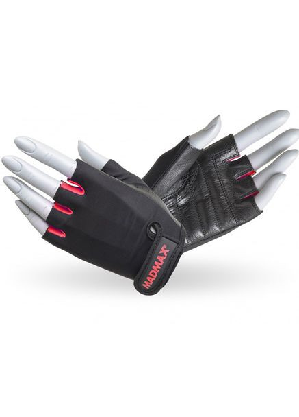Рукавички для фітнесу Rainbow MFG 251, Black/Red - M Mad Max (336552769)