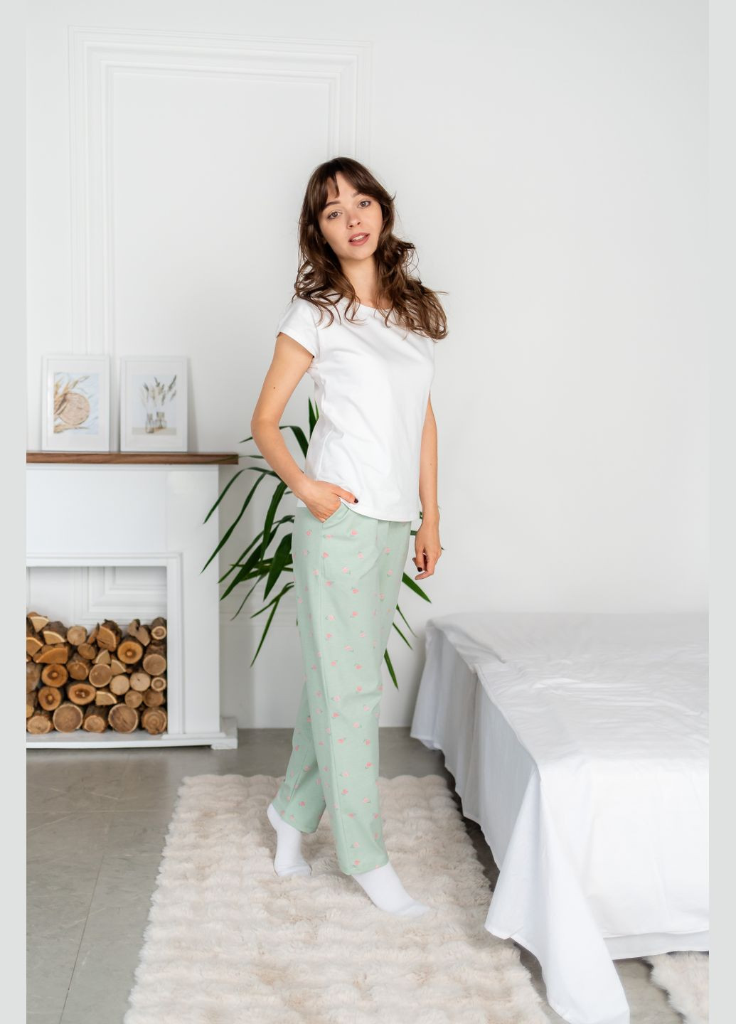 Фисташковая всесезон пижама Lucci