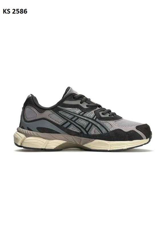 КРОСІВКИ ЖІНОЧІ ASICS GEL-NYC GRAY АСІКС ГЕЛЬ НЮК No Brand сірі демісезони (368884778)