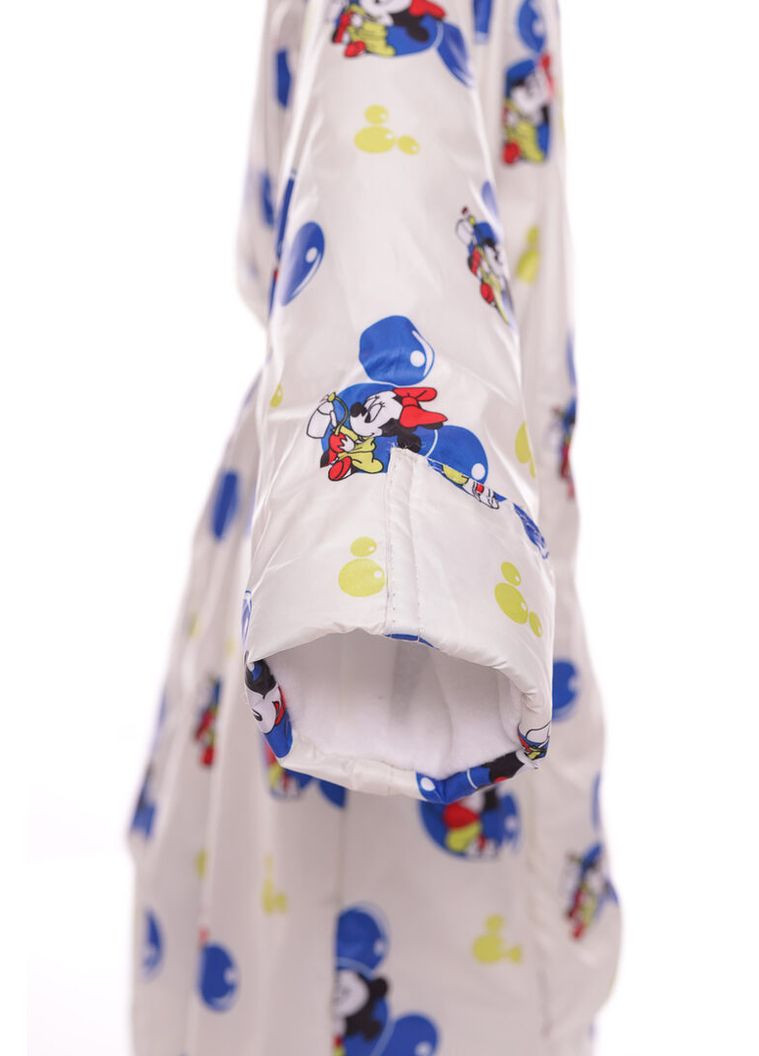 Комбінезон Трансформер на флісі з принтом Міккі та Мінні білий 86 см (36517) BABYKROHA (315423813)