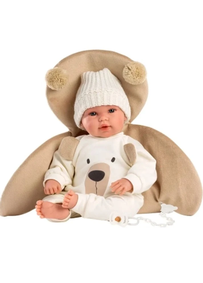 Кукла Recien Nacido Lloron Osito Marron 36 cm (63645) Llorens (323100743)