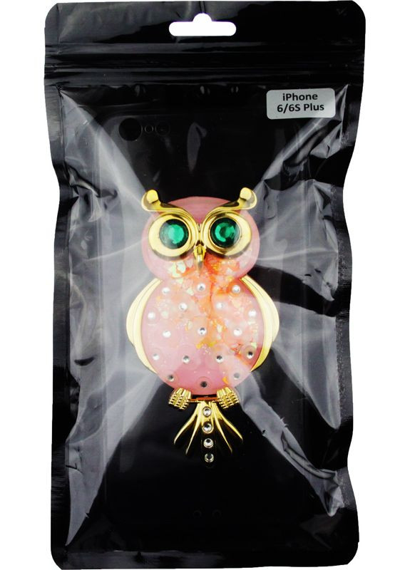 Чехол-накладка TPU Case Decorative Stones IPhone 6 Plus/6S Plus Owl Black Toto (301779860)