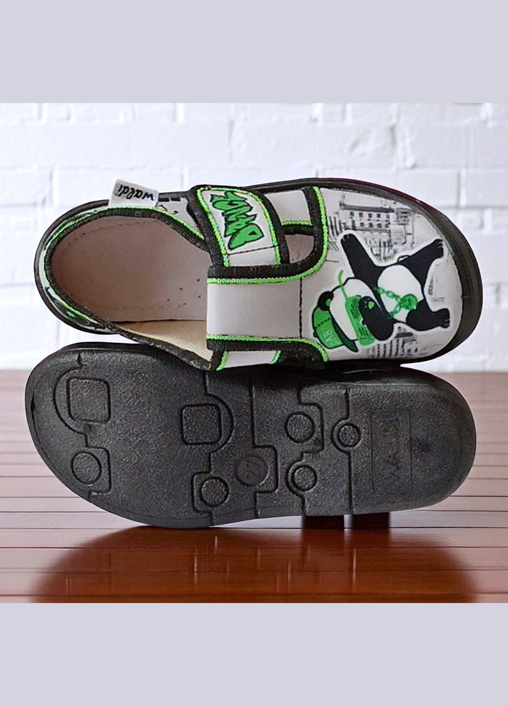 Ортопедичні тапочки на липучці капчики для хлопчика змінне взуття в садок змінка Валді Waldi (340401540)