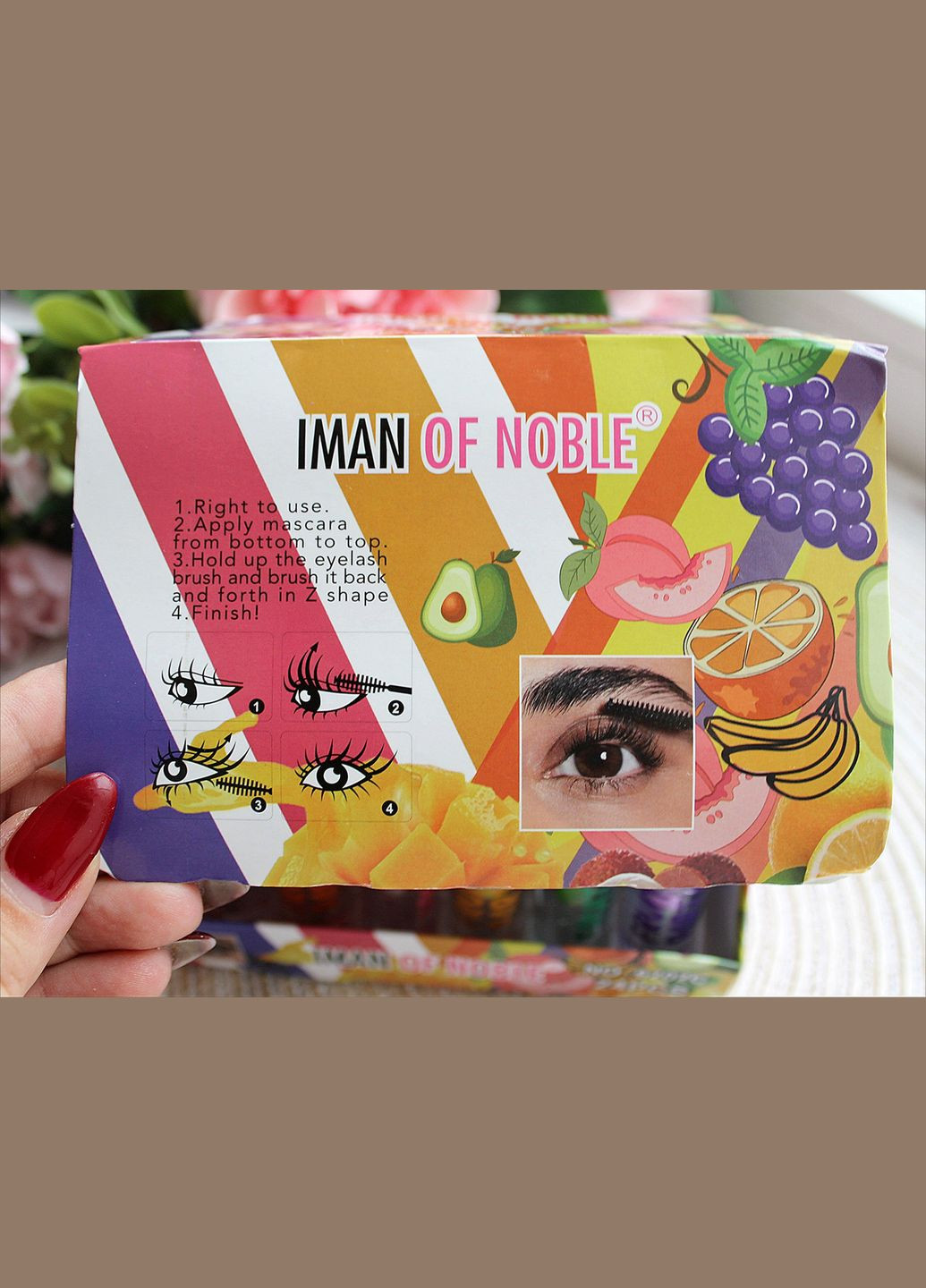 Сироватка - активатор для росту вій і брів Iman Of Noble (327874999)