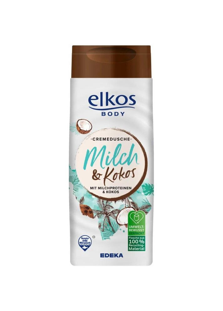 Гель для душа Milch&Kokos 300 ml Elkos (338437278)