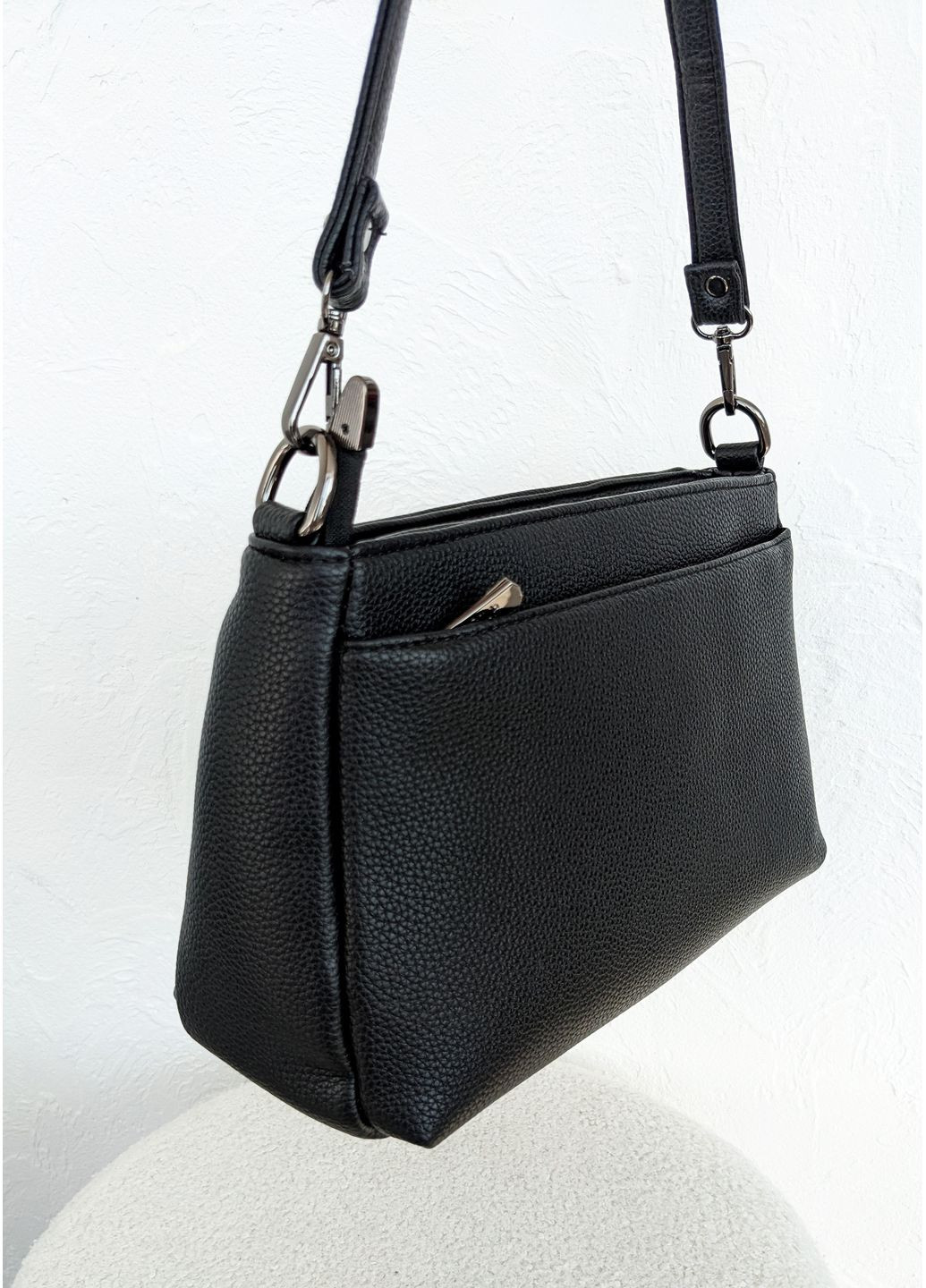 Сумка через плечо черная из экокожи INNOE Сумка (360640129)