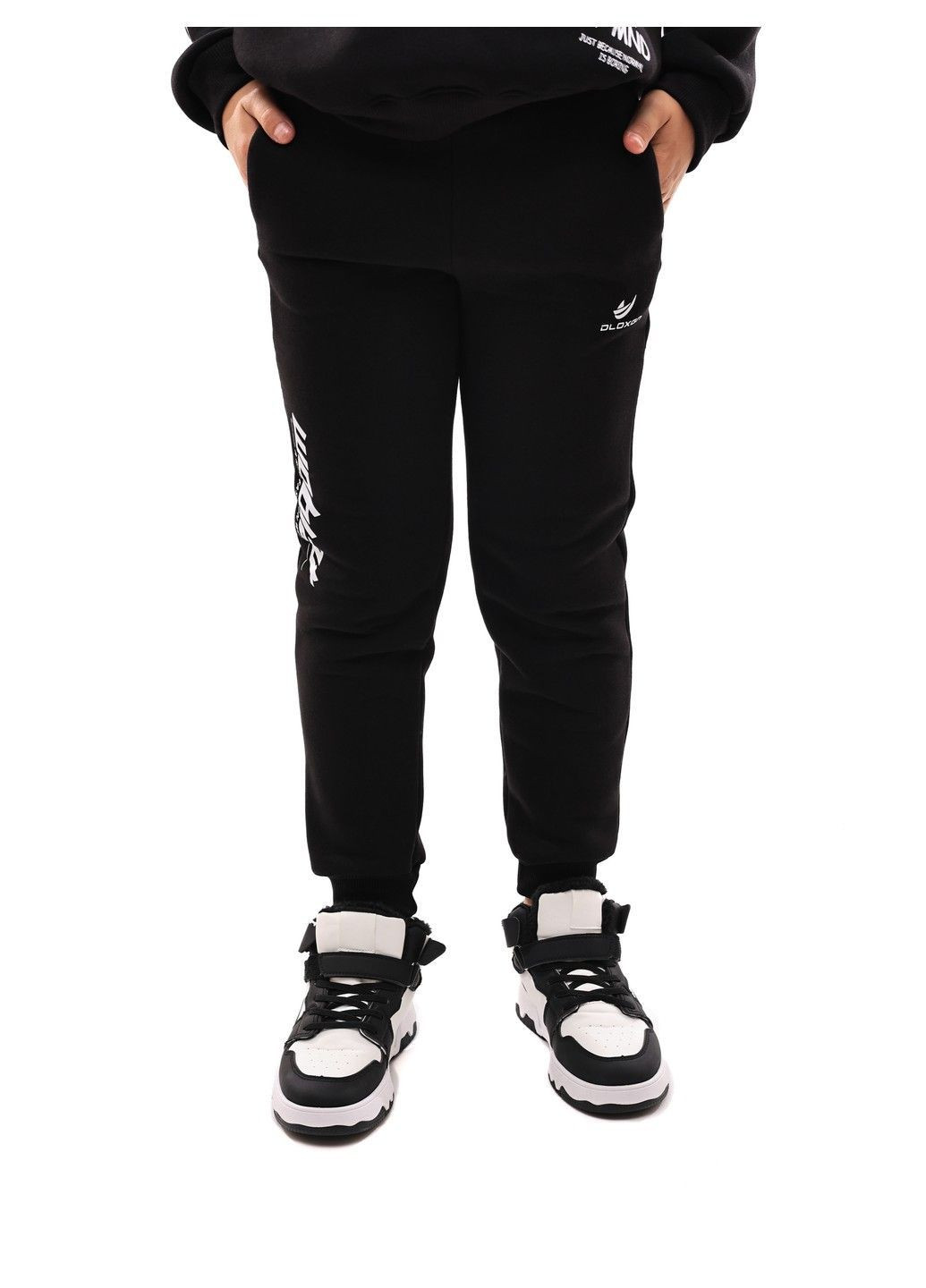 Черные зимние брюки No Brand