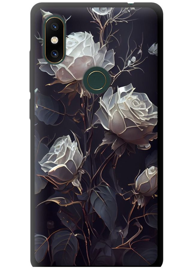 TPU чехол 'Розы 2' для Endorphone Xiaomi Mi Mix 2s (280827956)