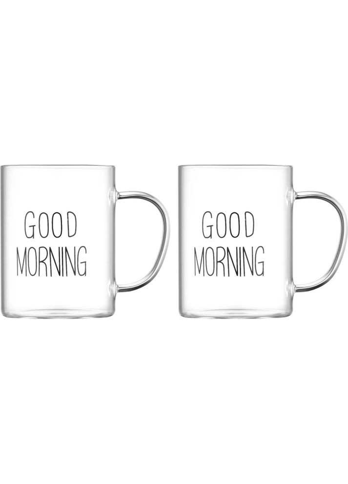 Набор чашек Good Morning 420 мл 2 шт (AR2642GM) Ardesto (309201430)
