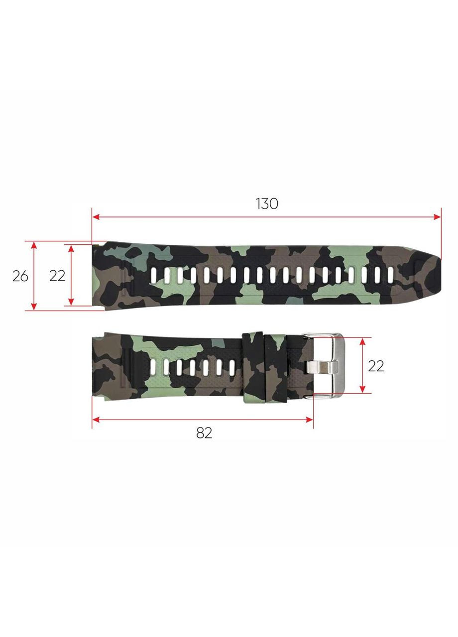Ремешок для смарт-часов Combat Camo Green Modfit (354657588)