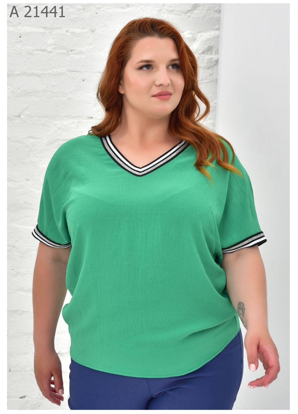Жіноча туніка великого розміру SK (330222640)