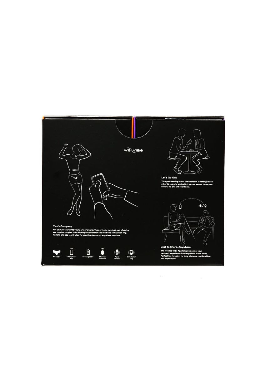 Набір Tease Us Set (смарт-вібратор у трусики Moxie+ & смарт-віброкільце під одяг Bond) We-Vibe (335391932)
