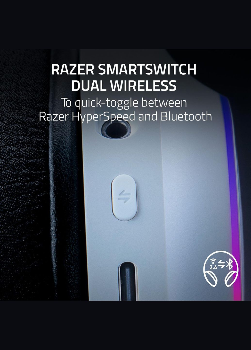 Гарнитура игровая Barracuda X Chroma, BT/WL, RGB, Razer (342397751)