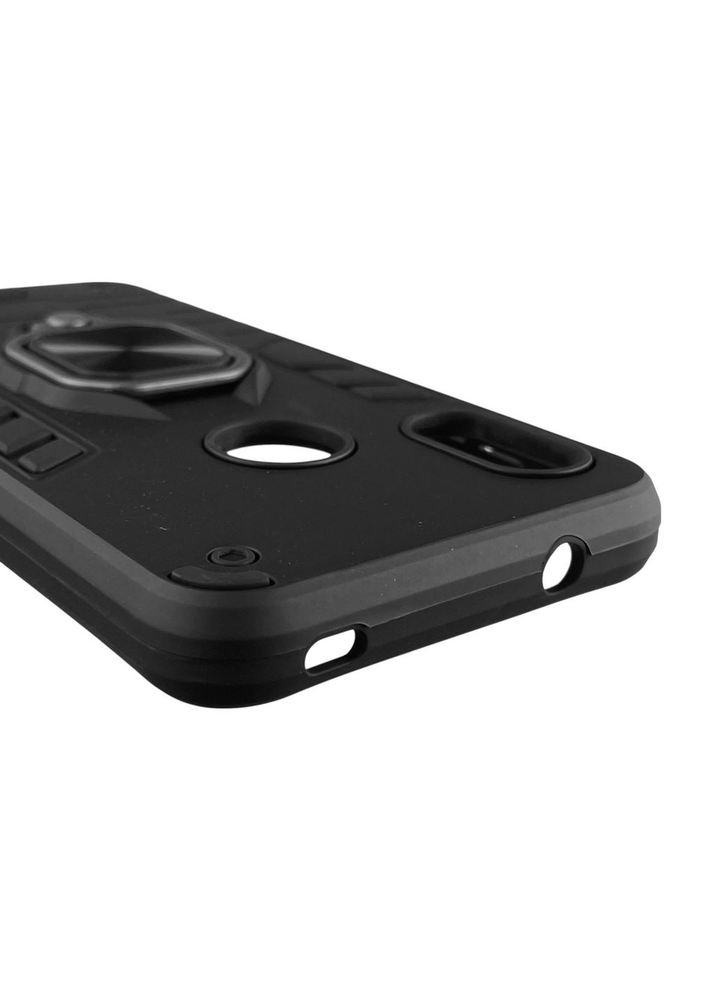 Чехол для телефона Redmi 6 Pro бронированный с магнитным кольцом-держателем на сяоми редми 6 про чёрный Xiaomi (366231376)