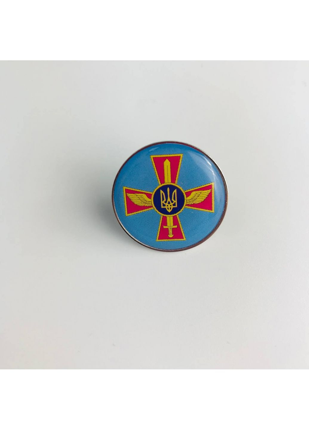 Значок Повітряних сил ЗСУ коло (6530) Dobroznak (365246394)