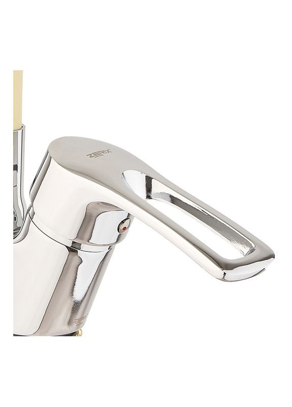 Кухонный смеситель YUB 181 с силиконовым изливом Reflector Ivory (ZX4976) Zerix (370948223)