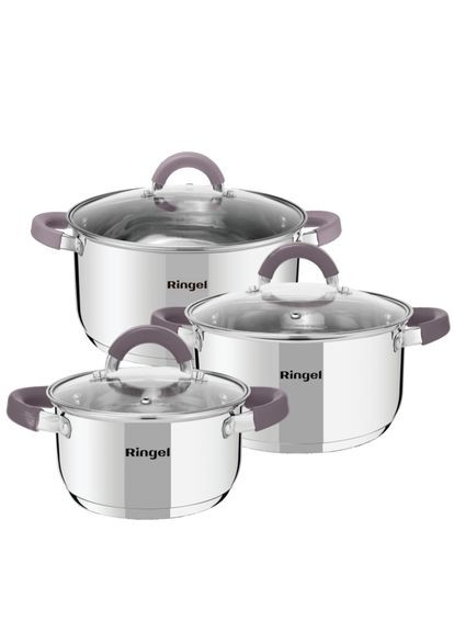 Набір каструль Meyer з 6 предметів (RG-6000) Ringel (297707487)