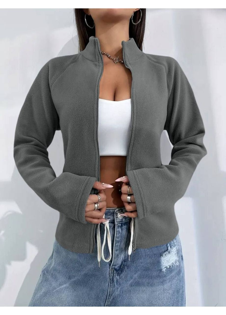 Жіноча кофта на блискавці No Brand (366980454)