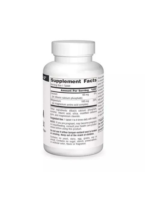 Магний Хелат 100 мг Magnesium Chelate Complex 100 таблеток Source Naturals (361119121)