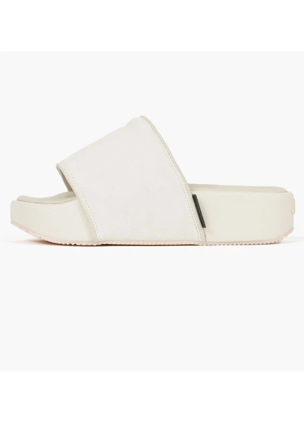 Бежевые летние тапочки slide beige gw8630 adidas