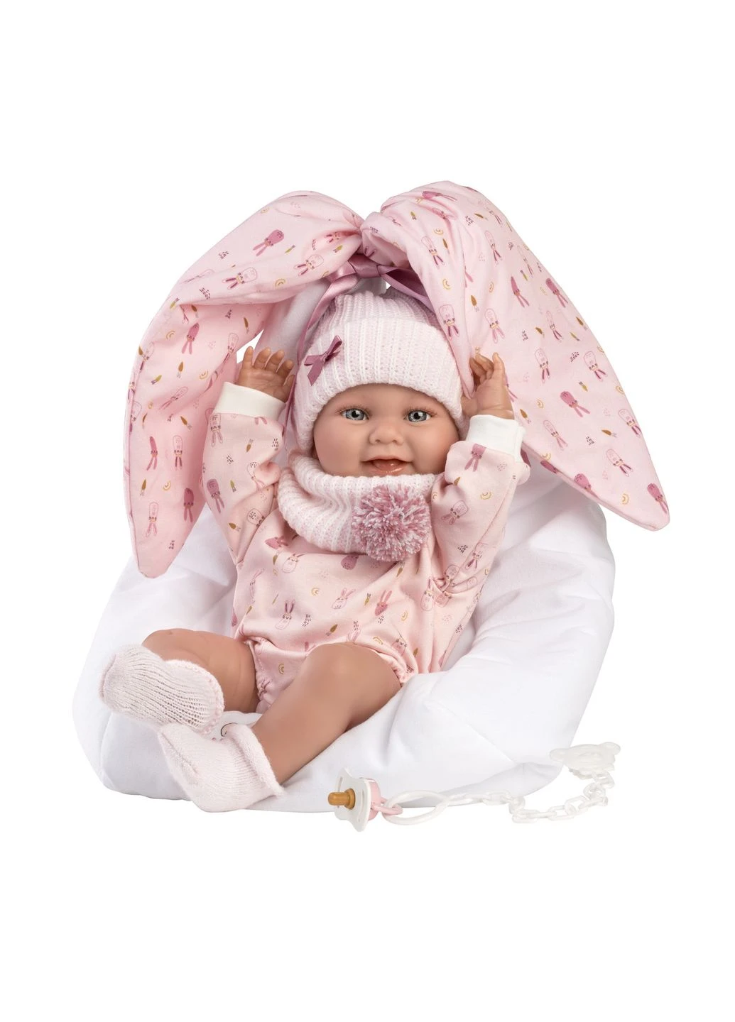 Пупс Nica Recien Nacida Porta Bebe¨ Magic Nature 40 см (73802) Llorens (340276573)